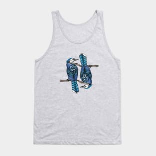 Blue Jay Spirit Animal Design Tank Top